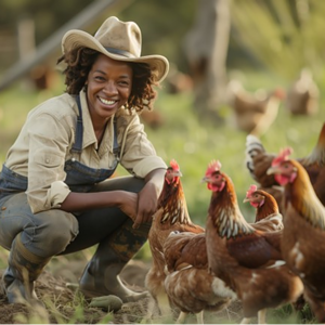 Training voor een boer